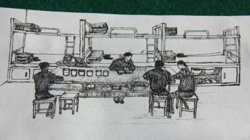 新疆90后狱警用漫画记录训练生活