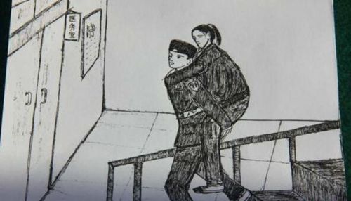 新疆90后狱警用漫画记录训练生活