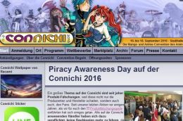 德国规模最大的动漫展“Connichi”举办“盗版启蒙日”活动